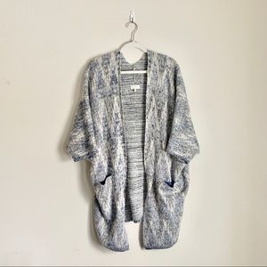 Lucky Brand Oversized Knit Cardigan Sweater XS/S